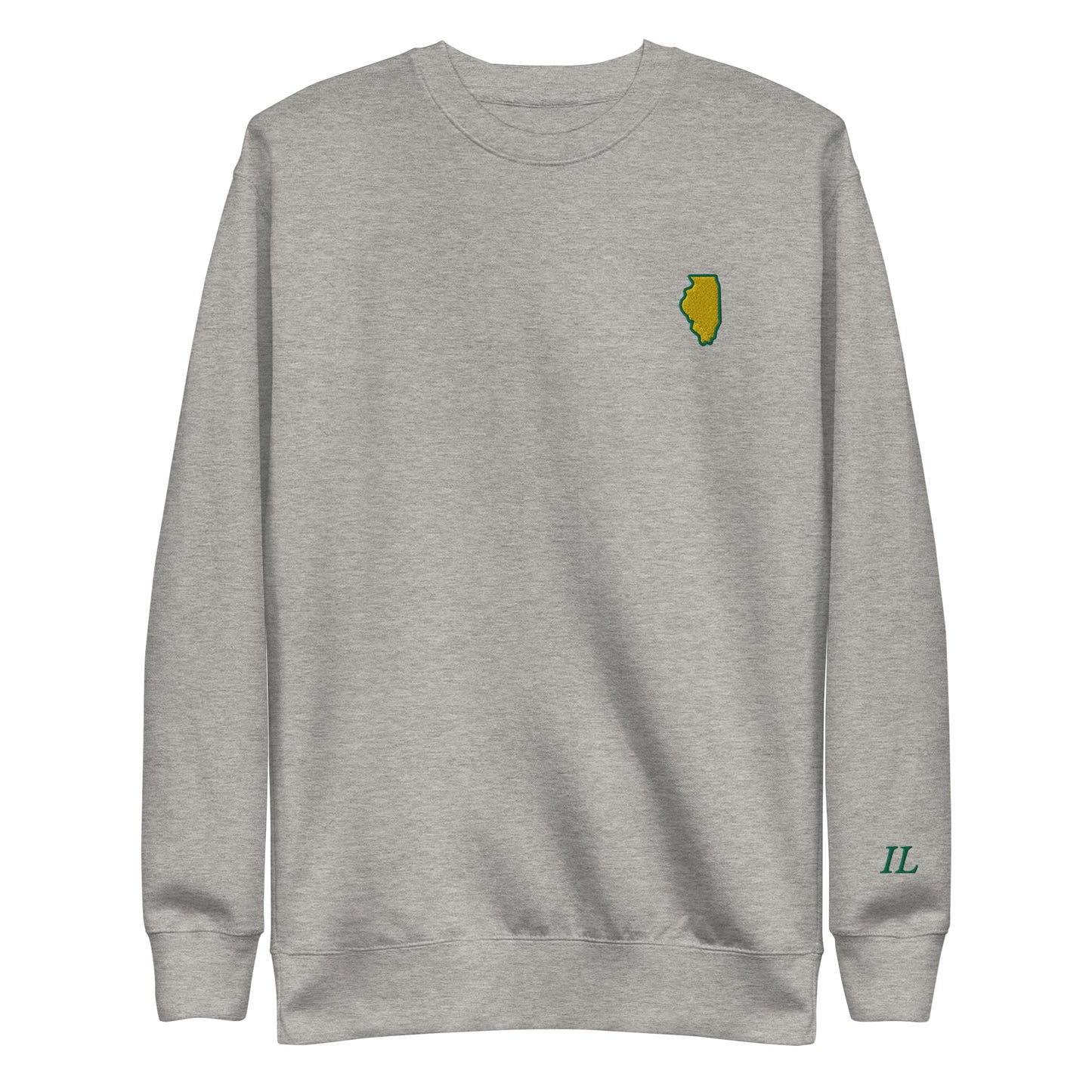 Illinois Golf Premium Crewneck (Embroidered)