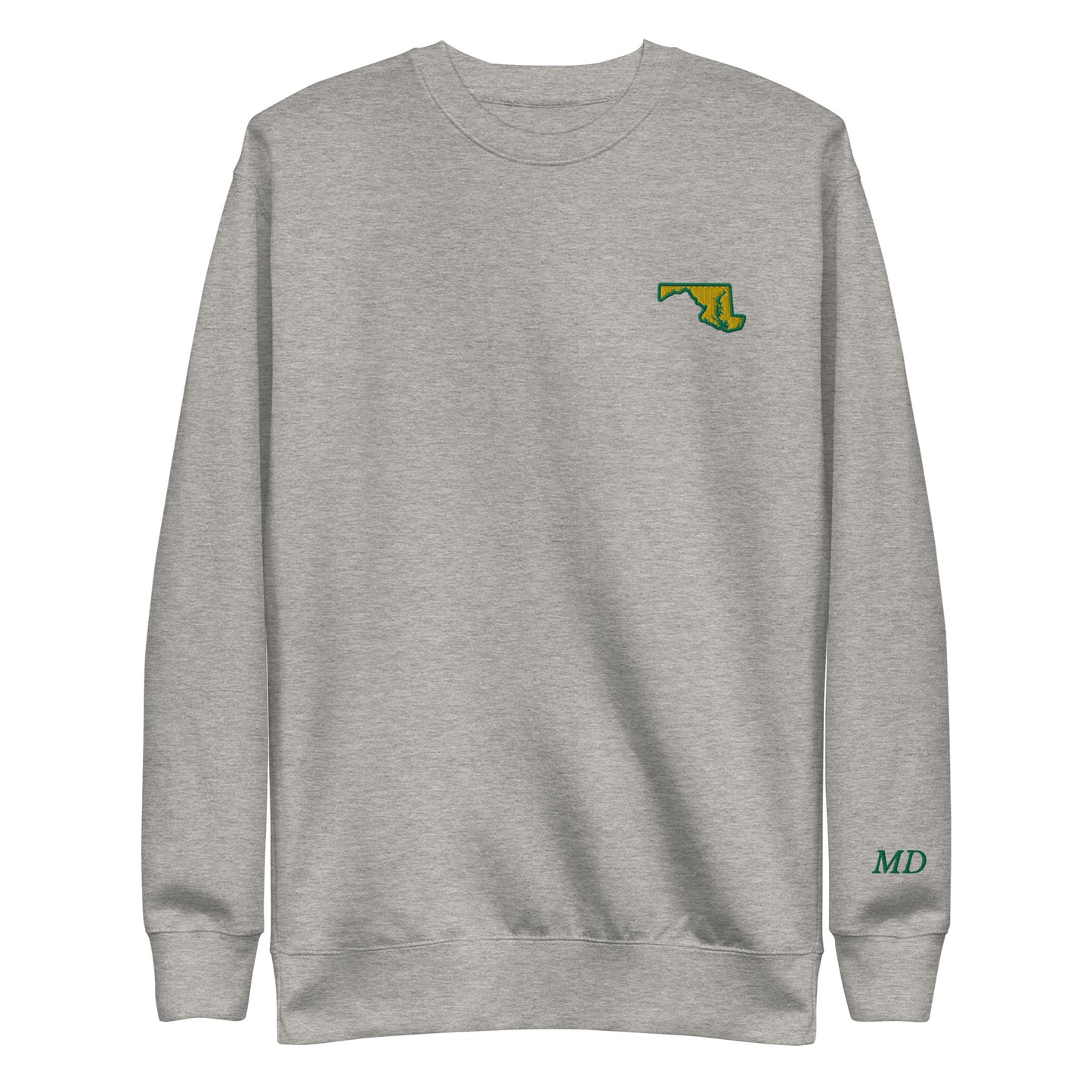 Maryland Golf Premium Crewneck (Embroidered)