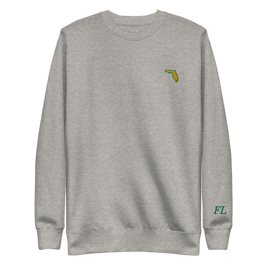 Florida Golf Premium Crewneck (Embroidered)