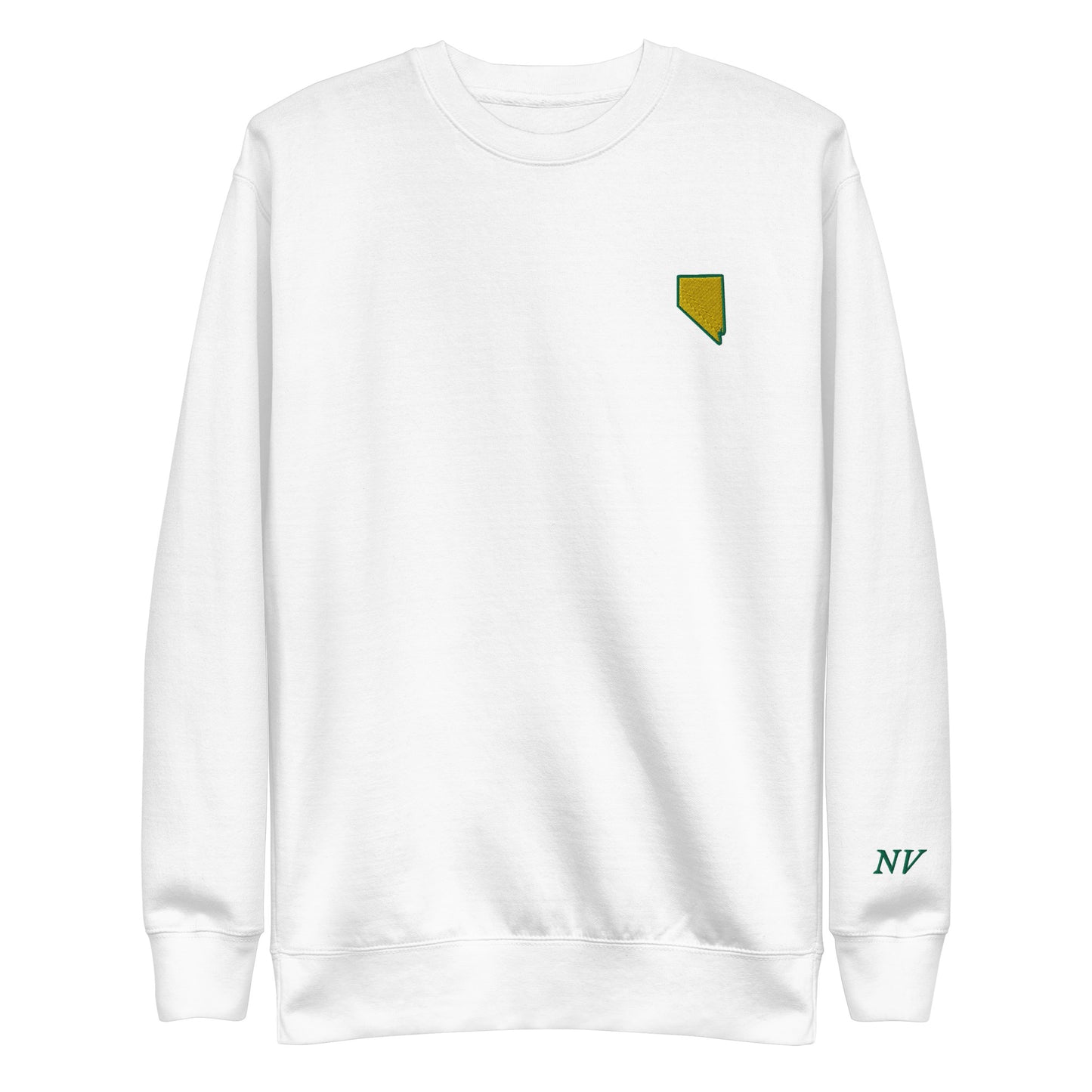 Nevada Golf Premium Crewneck (Embroidered)