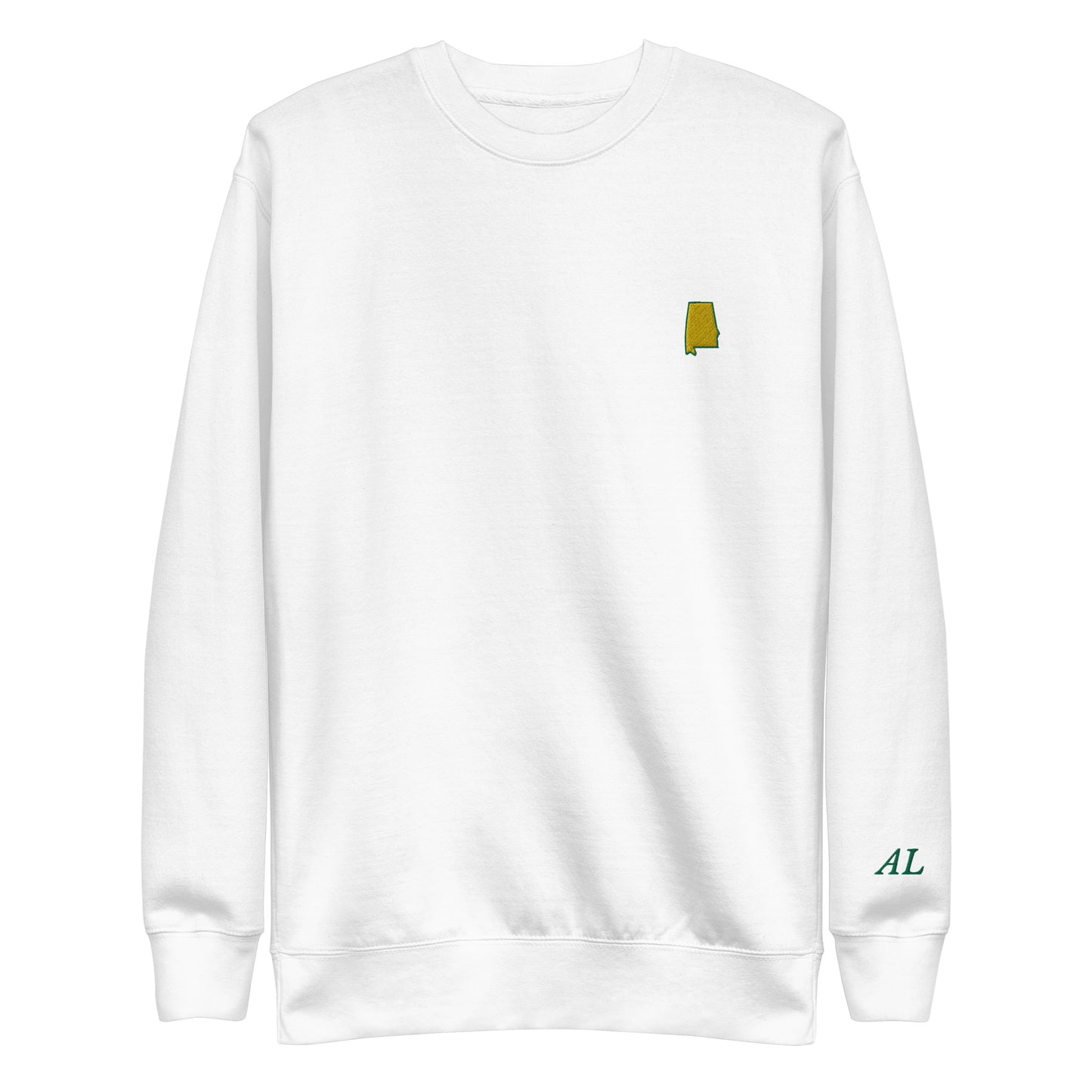 Alabama Golf Premium Crewneck (Embroidered)