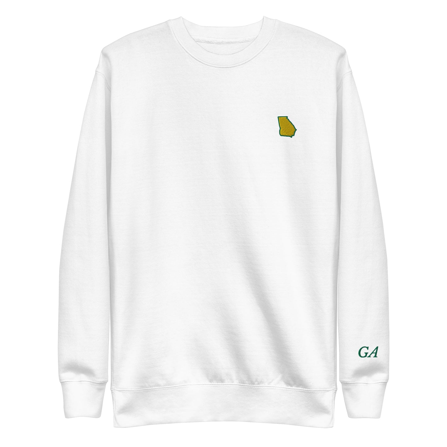 Georgia Golf Premium Crewneck (Embroidered)